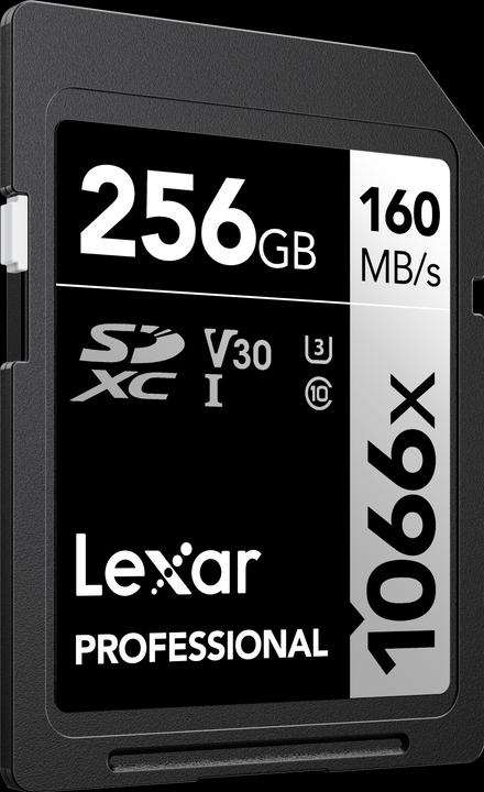 Produktbild Lexar SDXC Card 256GB Professional 1066x UHS-I V30 U3 (256 GB, SDXC, U1, UHS-I)