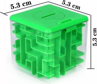 Image du produit Tirelire Cube de patience, 12 pièces