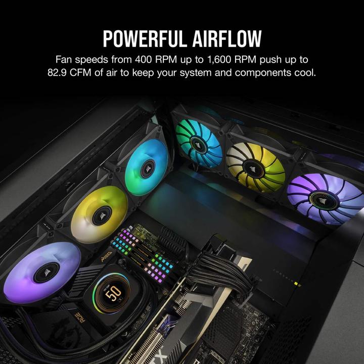 Produktbild Corsair ML140 RGB ELITE (140 mm, 2 x)