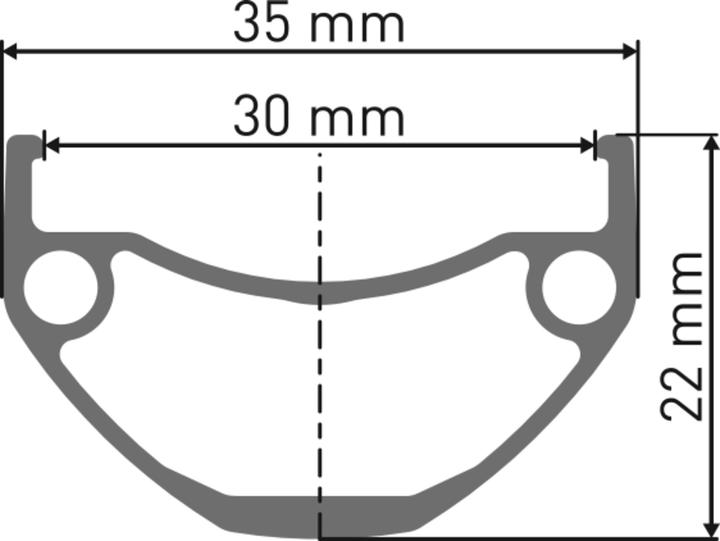 Produktbild DT Swiss HU 1900 Spline (Hinterrad, 29")