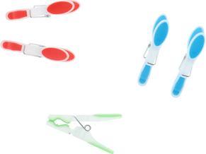Actual product image Handy 20 pieces plastic clothes pegs