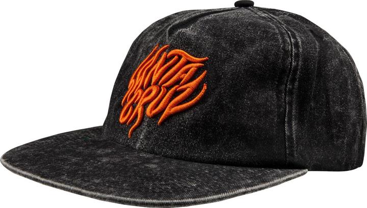 Actual product image Santa Cruz Salba Tiger Snapback Cap