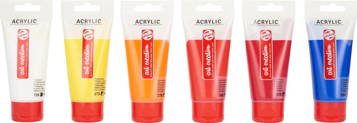 Actual product image Talens Acrylic paint 12er set (Multicoloured, 900 ml)