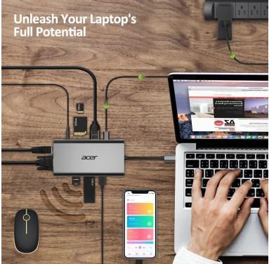 Actual product image Acer HP.DSCAB.002 (USB-C, USB-A, 1 Ports)