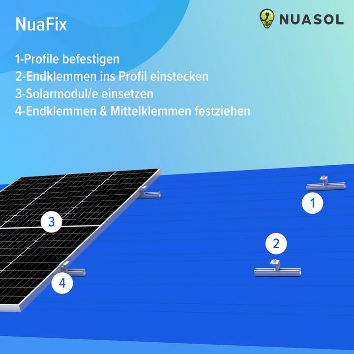 Produktbild Nuasol Solarpanel Halterung (Solaranlage Montagematerial)