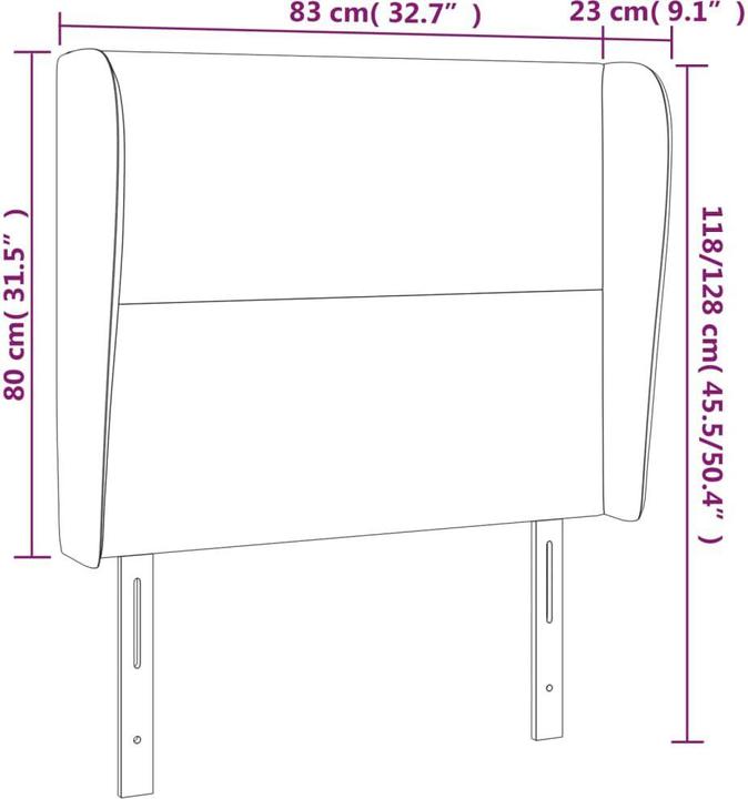 Image du produit VidaXL Chandler (83 x 23 x 128 cm)