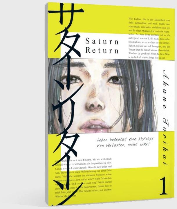 Actual product image Saturn Return 1 (German, Akane Torikai, Antje Bockel, 2024)