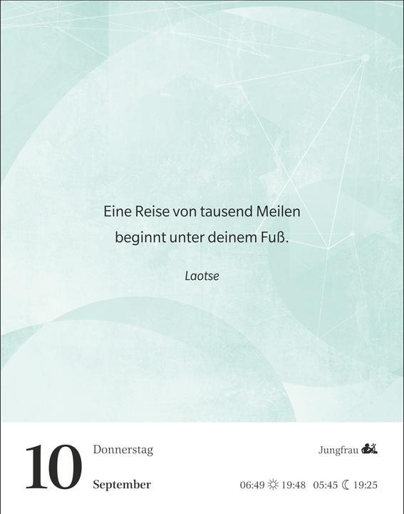 Actual product image Harenberg Gute Gedanken tanken Tagesabreisskalender 2026 - Denkanstösse für das ganze Jahr (11 x 14 cm, German)
