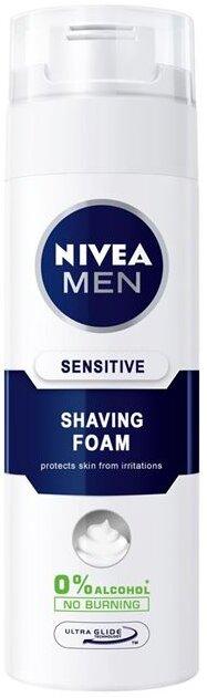 Immagine prodotto Nivea Men Uomini sensibili (200 ml, Schiuma da barba)