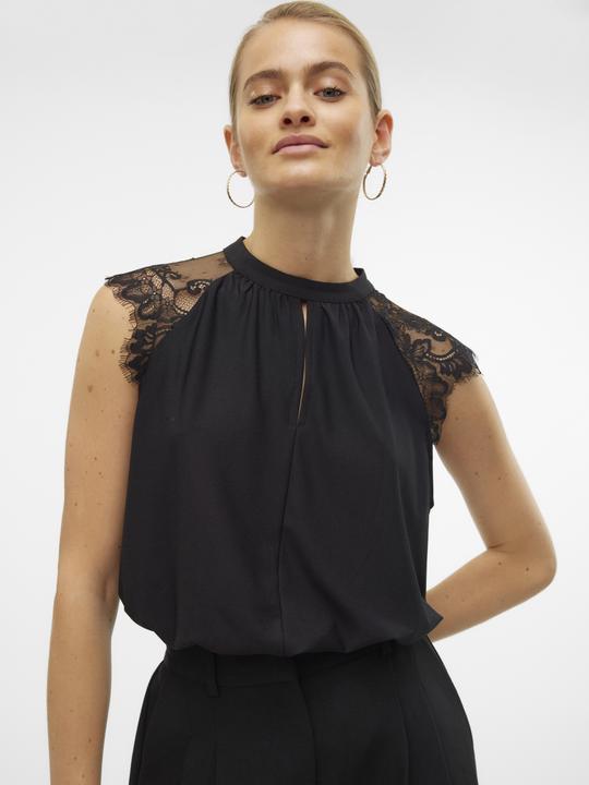 Produktbild Vero Moda Spitzenverziertes Oberteil ohne Ärmel (L)