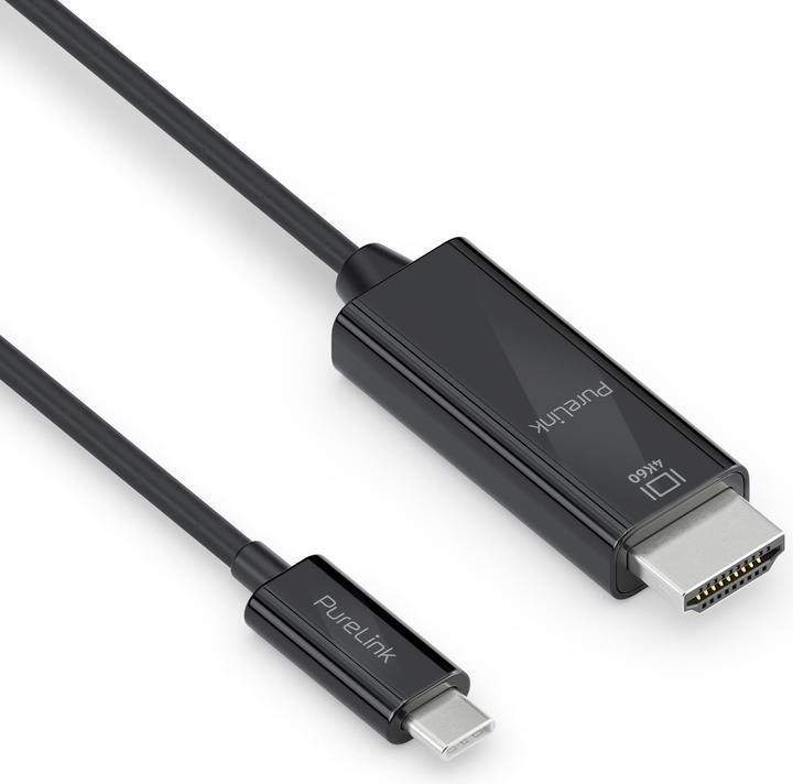 Produktbild Purelink Kabel IS2201-010 USB Type-C - HDMI, 1 m, Schwarz (1.10 m, HDMI)