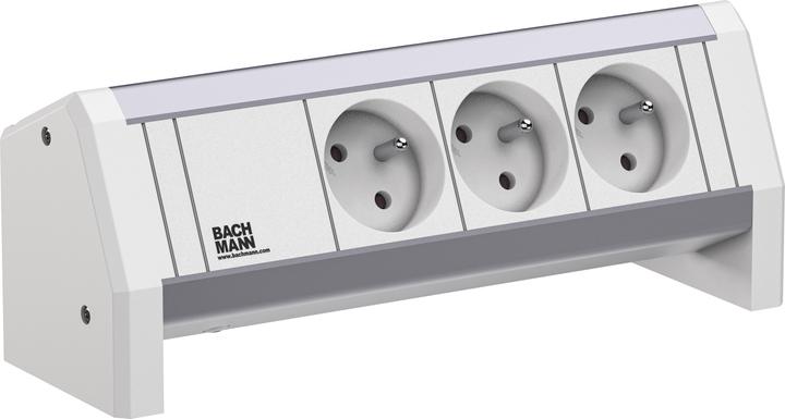 Produktbild Bachmann BACH Steckdosenleiste (3 x, CEE 7/3, CEE 7/5, 0.23 m)
