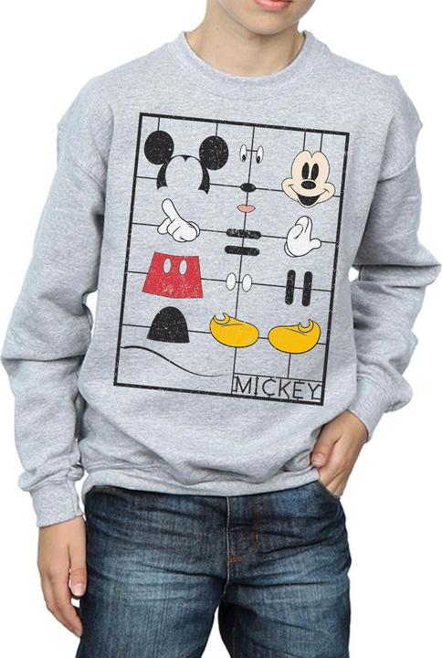 Immagine prodotto Disney Mickey Mouse Construction Kit Felpa Ragazzi (128)