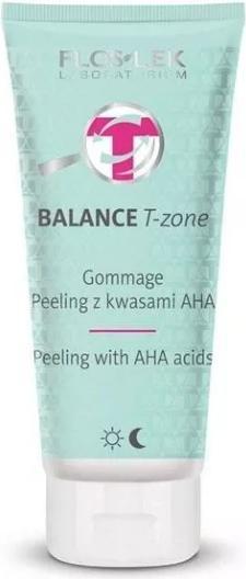 Actual product image Floslek Balance T-Zone Gommage Peeling From Aha Acids 125Ml (125 ml)