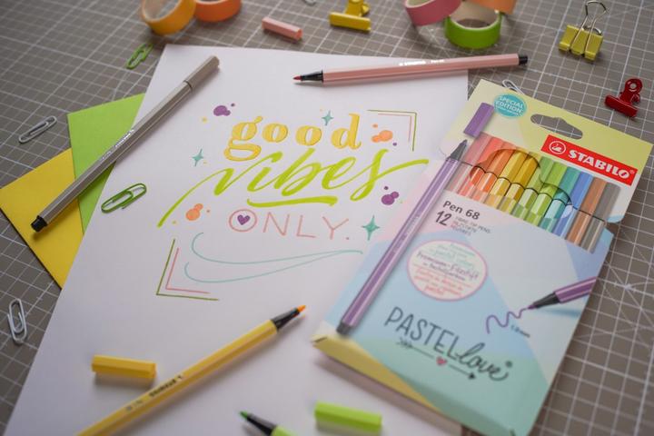 Immagine prodotto STABILO Penna 68 Pastello Amore (Multicolore, 12 x)