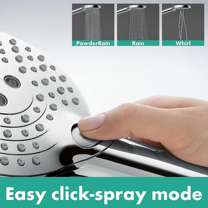 Productafbeelding hansgrohe Raindance Select S 120 PowderRain (3 Typen balken, 12 l/min)