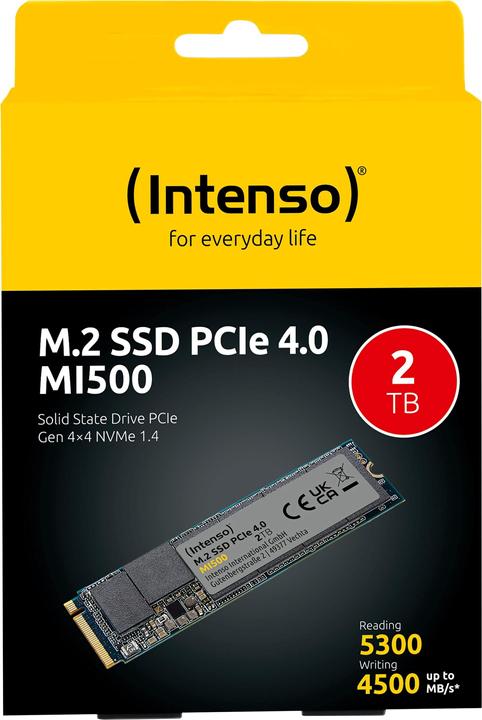 Actual product image Intenso M.2 (2000 GB, M.2 2280)