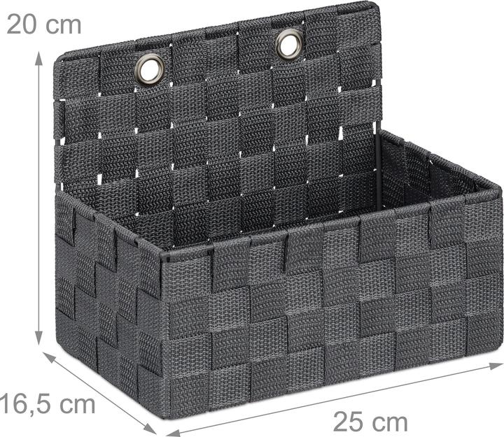 Produktbild Relaxdays 2x Aufbewahrungskorb (2 x)
