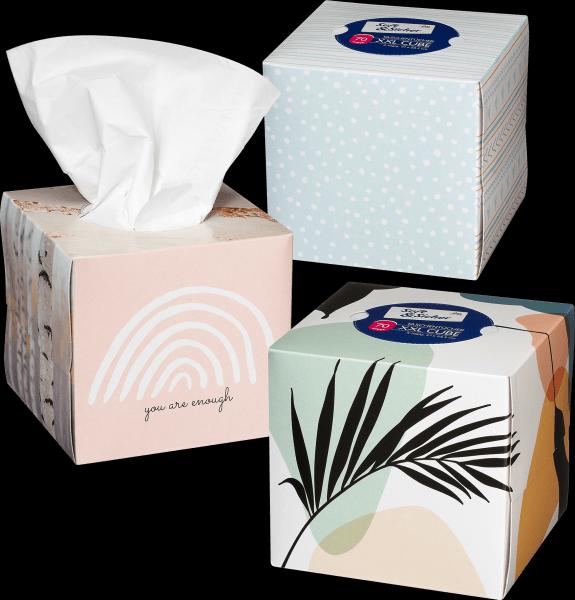 dm Soft&Sicher Taschentücher Box XXL Cube 4-lagig