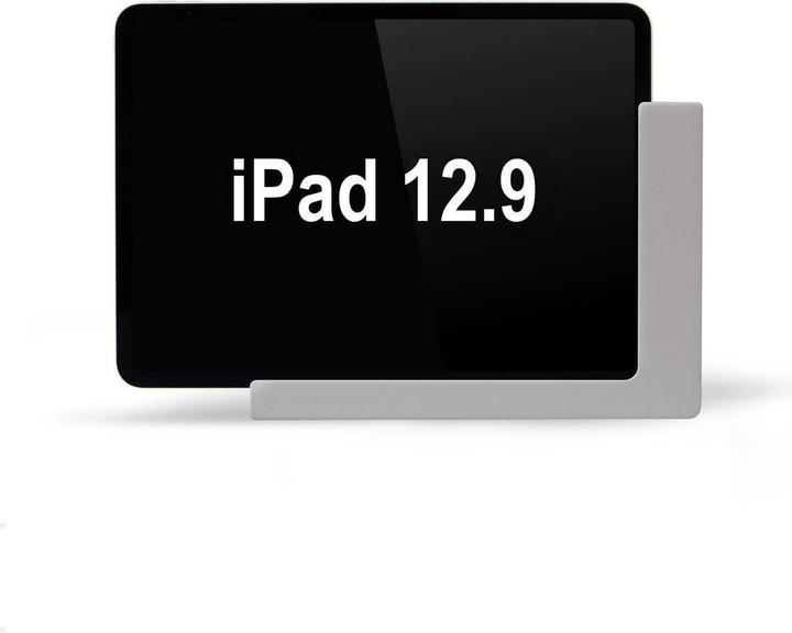 Produktbild TabLines TWP011S Wandhalterung für iPad Pro 12.9 (5./6. Gen.), silber