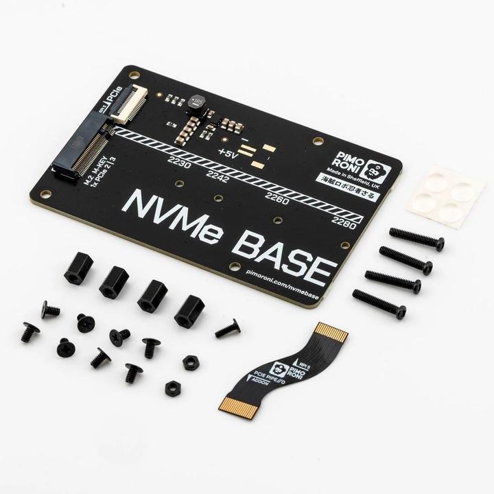Produktbild Pimoroni NVMe base for Raspberry Pi 5