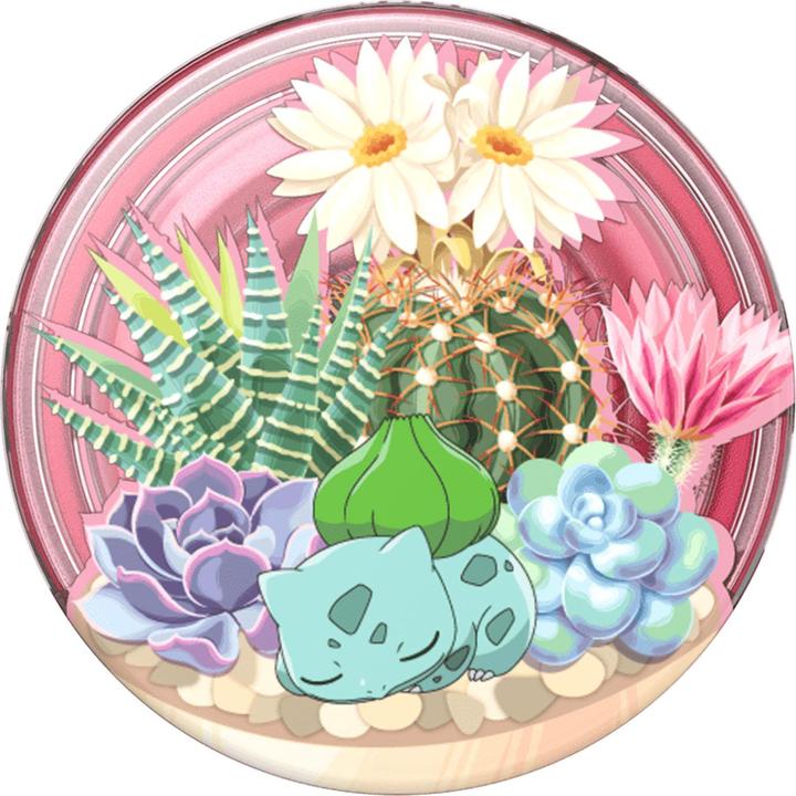Produktbild PopSockets PopGrip Premium Bulbasaur Terrarium