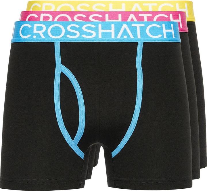 Produktbild Crosshatch Trioglow Boxershorts (3erPack) (S, 3er Pack)