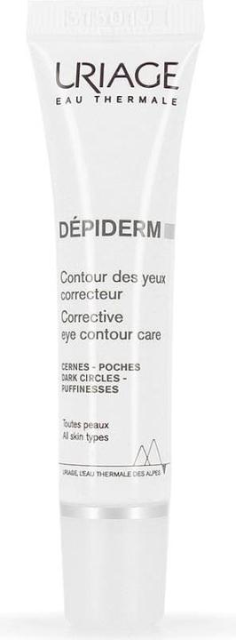Uriage Augenkontur-Serum Dépiderm (Serum, 15 ml, Tag + Nacht)
