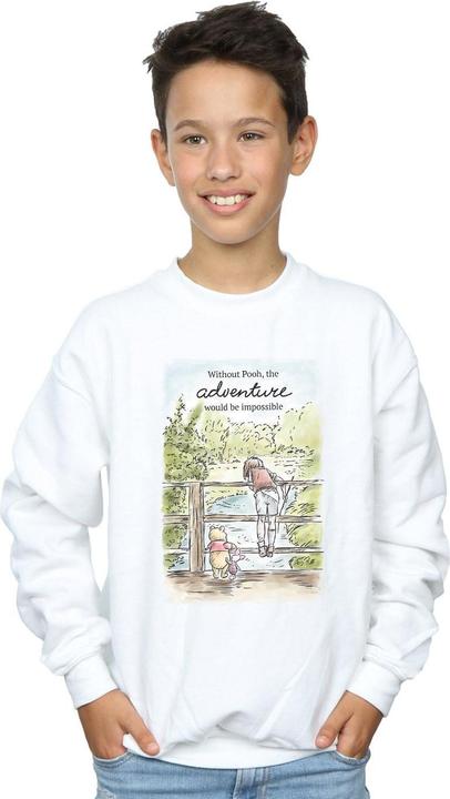Actual product image Disney Boys Winnie The Pooh Adventure Sweatshirt (152, 158)