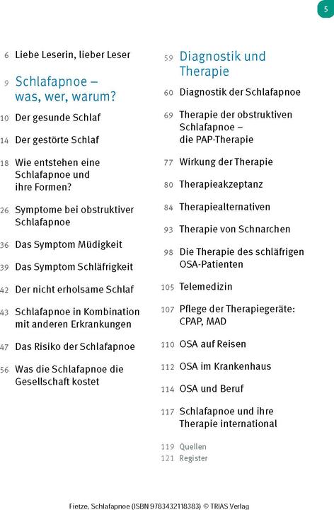 Actual product image Schlafapnoe (German, Fietze, Ingo, 2024)