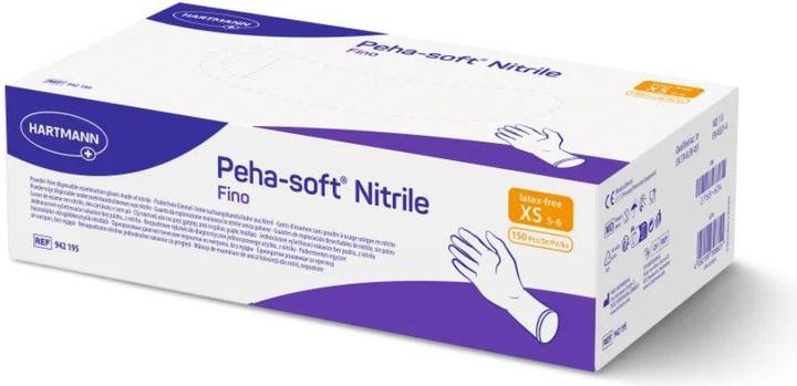Produktbild Hartmann Peha-soft nitrile fino Unters.handsch.M unst.pfr., 150 St HAS (M)