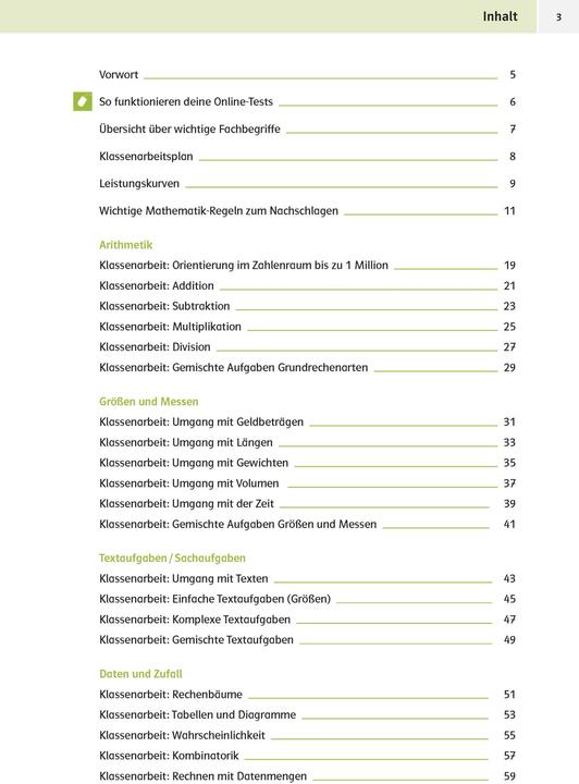 Immagine prodotto Sicher ins Gymnasium: Klassenarbeitstrainer für den Übertritt Mathematik 4. Klasse (Tedesco, 2023)