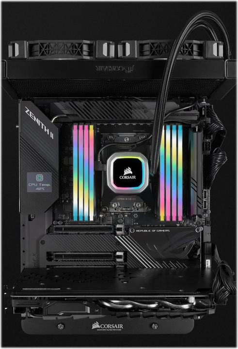 Actual product image Corsair Vengeance RGB Pro SL (2 x 8GB, 3200 MHz, DDR4-RAM, DIMM)