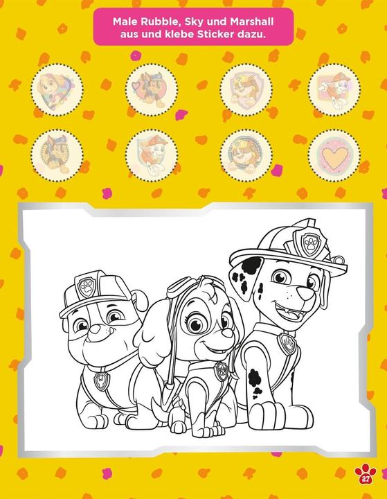 Image du produit Panini Set d'album d'autocollants Paw Patrol