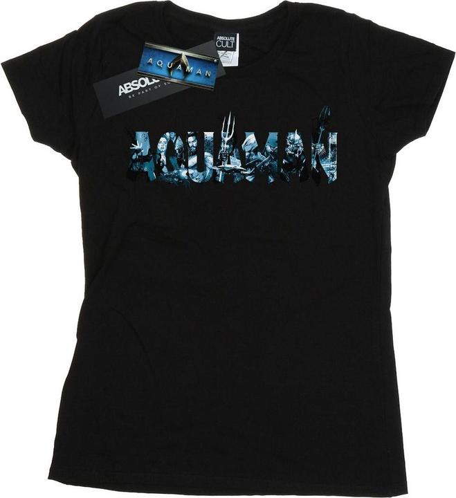 Aquaman Text Logo TShirt