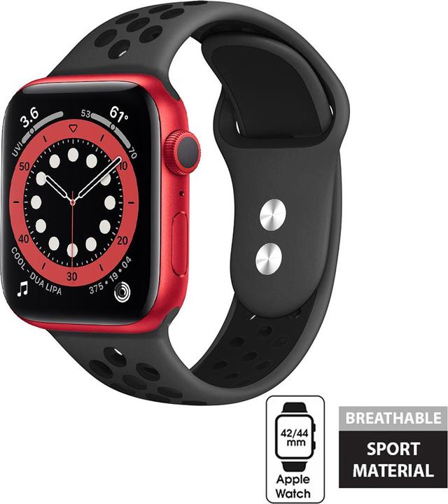 Image du produit Crong Bracelet sport duo - Apple Watch 42/44 mm (gris) (42 mm, 44 mm, 3, 4, Apple Watch Series 1)