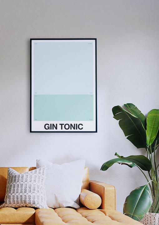 Produktbild Plakativ GIN TONIC Poster A1 (59.5 x 84 cm)