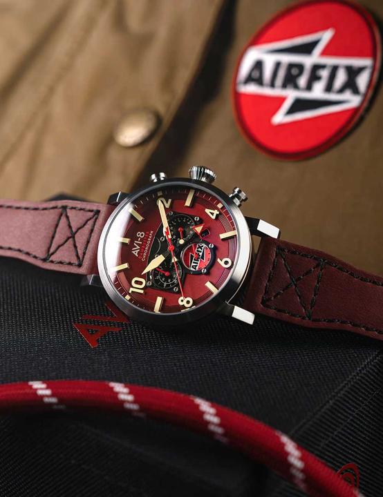 Immagine prodotto AVI-8 AV-4107-04 (Orologio da pilota, Cronografo)