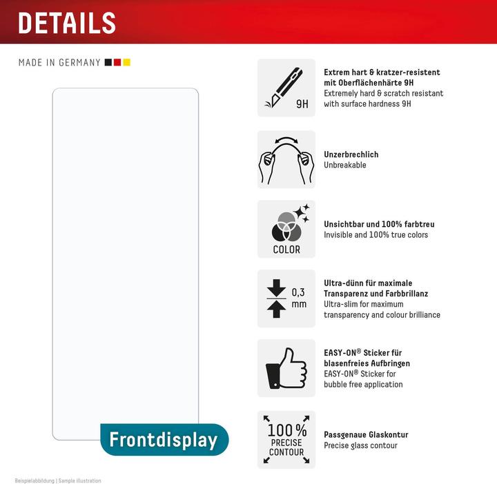 Productafbeelding Displex Smart Glass 2D (1 Stuk, Samsung Galaxy Z Fold6)