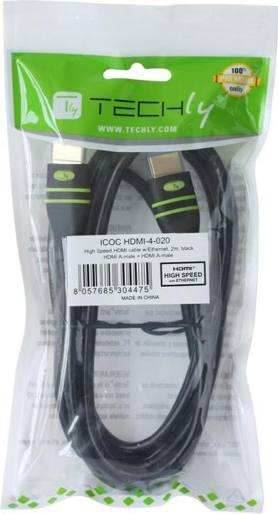 Produktbild Techly HDMI (Typ A) — HDMI (Typ A) (5 m, HDMI)