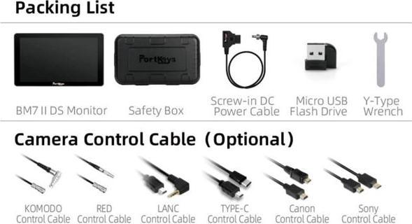 Produktbild Portkeys Bm7 Ii Ds (7", Full HD)