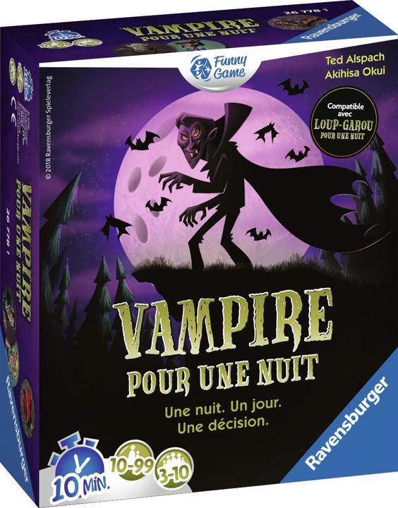 Image du produit Ravensburger Vampire pour une nuit (Français)