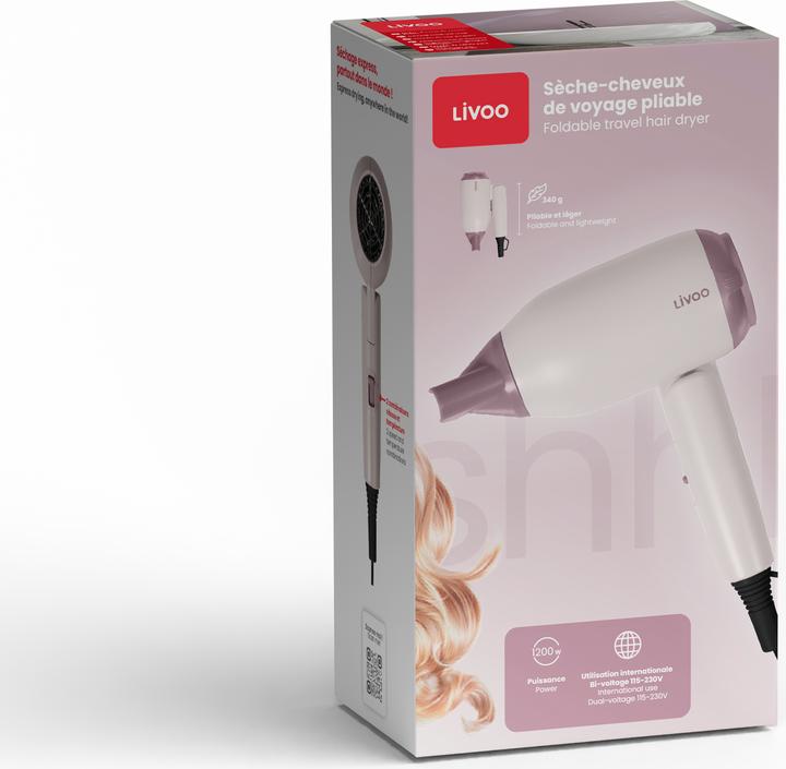 Image du produit Livoo Sèche-cheveux de voyage