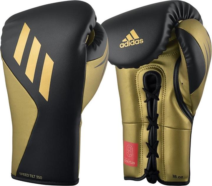 Immagine prodotto adidas Guantoni da boxe Speed Tilt 350 nero/oro 10oz (10 OZ, 10)