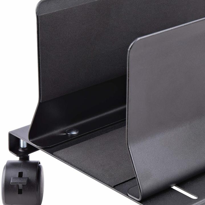 Actual product image StarTech com Computer Tower Cart, Rolling Mobile CPU Caddy on Wheels (Casters), Max Load 46.3lb/21kg