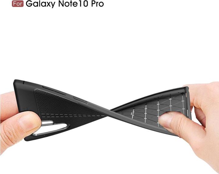 Image du produit Screenguard Samsung Galaxy Note10+ Housse Design en cuir TPU Cover (Samsung Galaxy Note 10+)