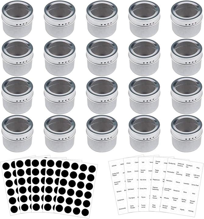Produktbild Tebery Gewürzdosen Set (Kräuter, Diverse Gewürze)