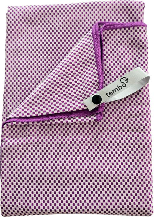 Actual product image Tembo Tembody Bambus Reisehandtuch Lila M