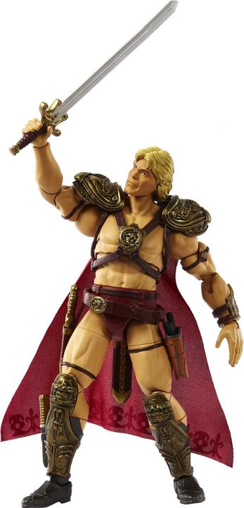 Actual product image Mattel Masters of the Universe Masterverse / Revelation Deluxe Movie He-Man
