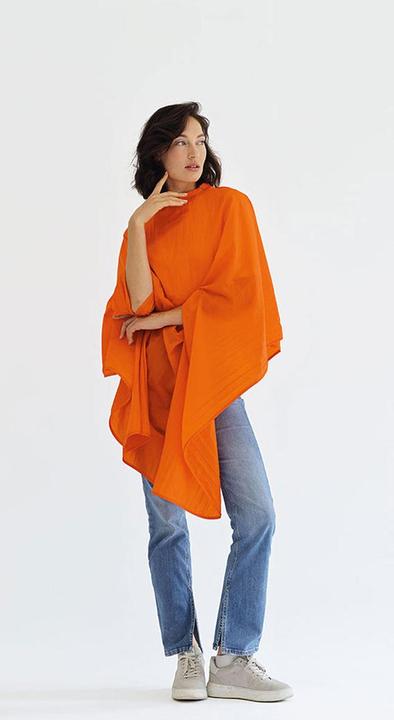 Produktbild Trend-Design T.D. Classic Umhang orange 135 x 150 cm
